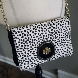 Crossbody animal print bag